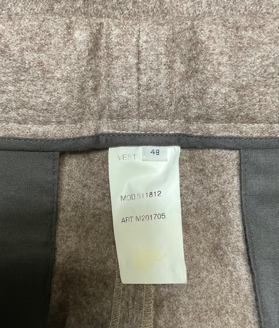 JIL SANDER ウールテーパードパンツ　/48 サンプル　ジルサンダー