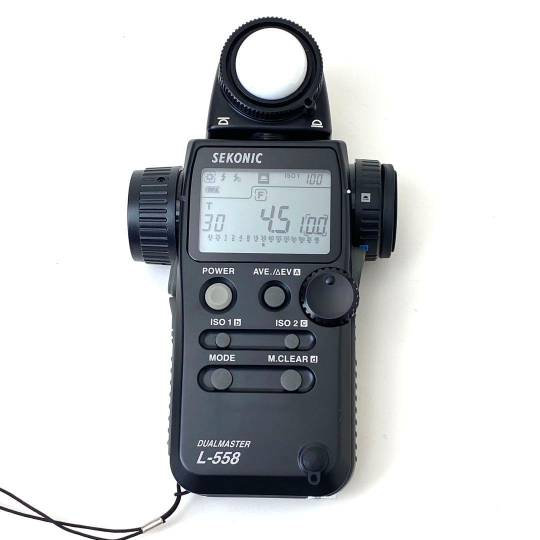 【美品】セコニックSEKONIC DUALMASTER L-558 露出計