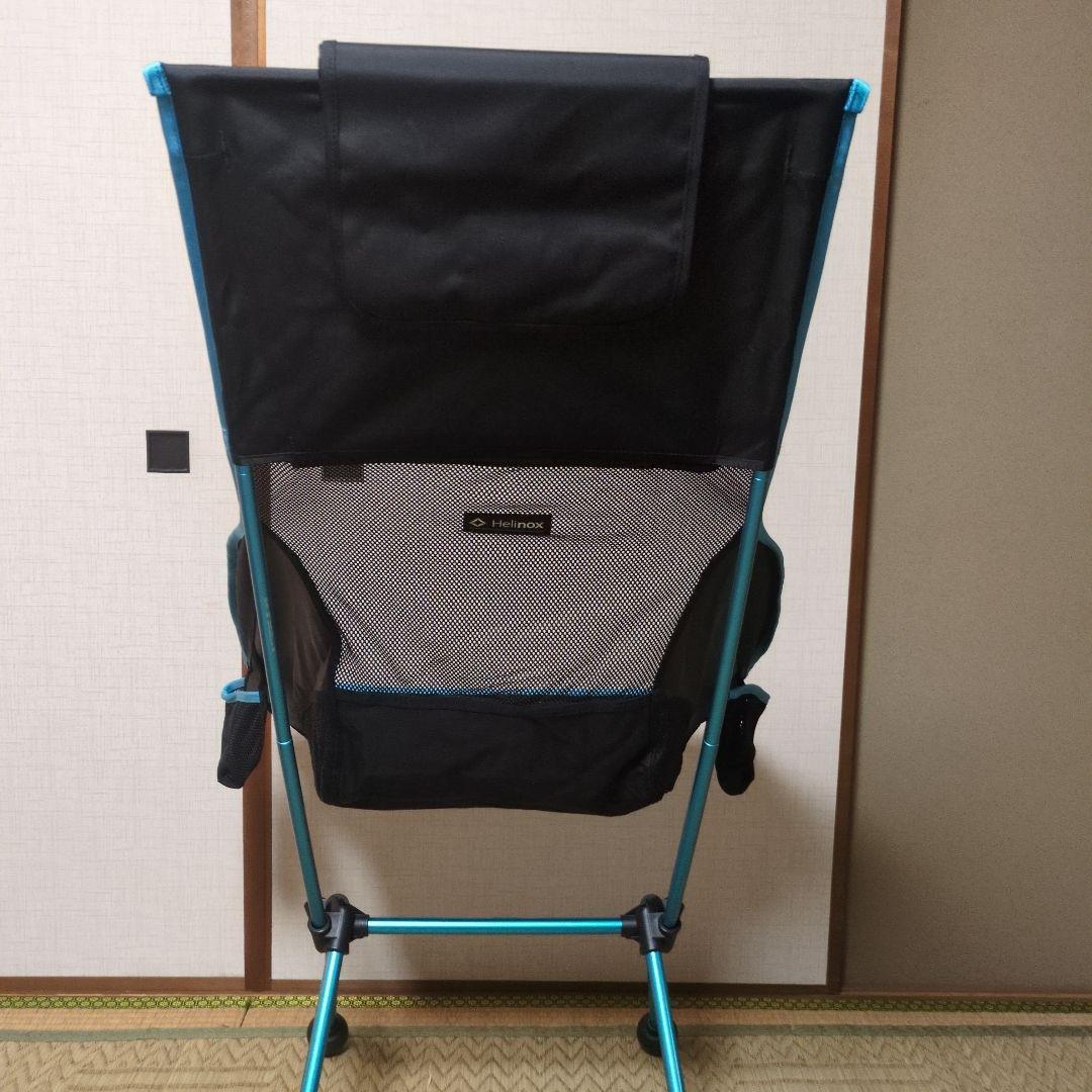 【美品】Helinoxサバンナチェア　オプション付き