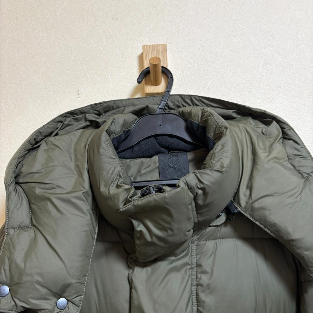 美品 REPLAY 中綿 ロングダウンコート ヘビーウェイト カーキ
