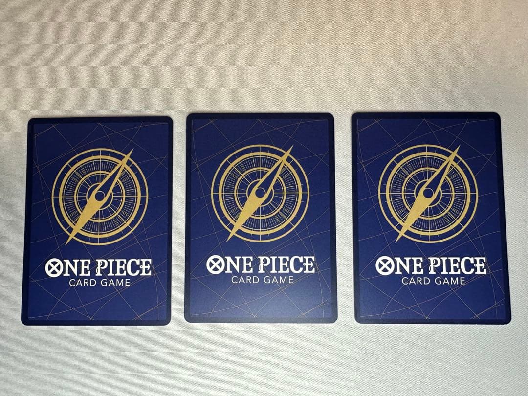 引退品　モンキー・D・ルフィ：週刊少年ジャンプ付録（2023年1月7日売） 3枚