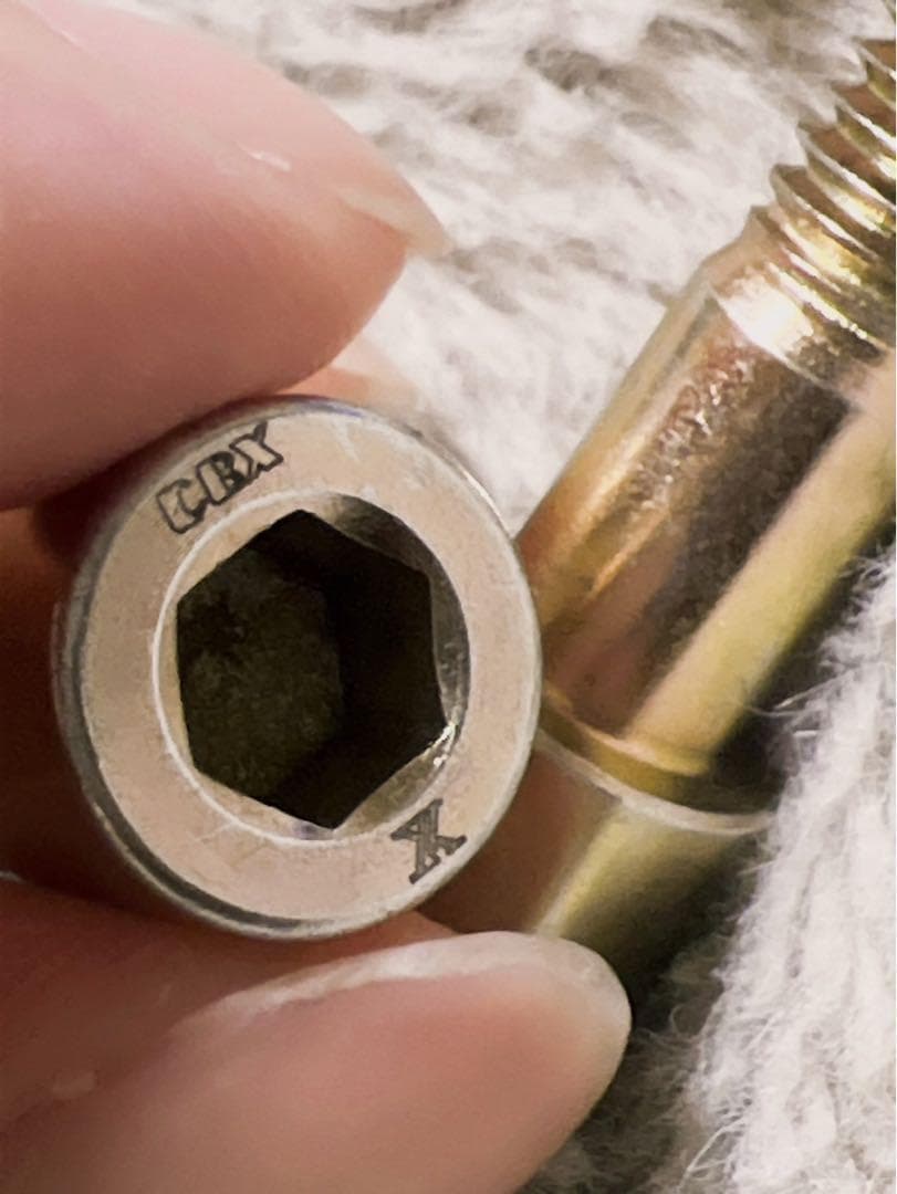 CBX400F CBX550F TRAC 特殊ボルト 4本セット CBX版 AB