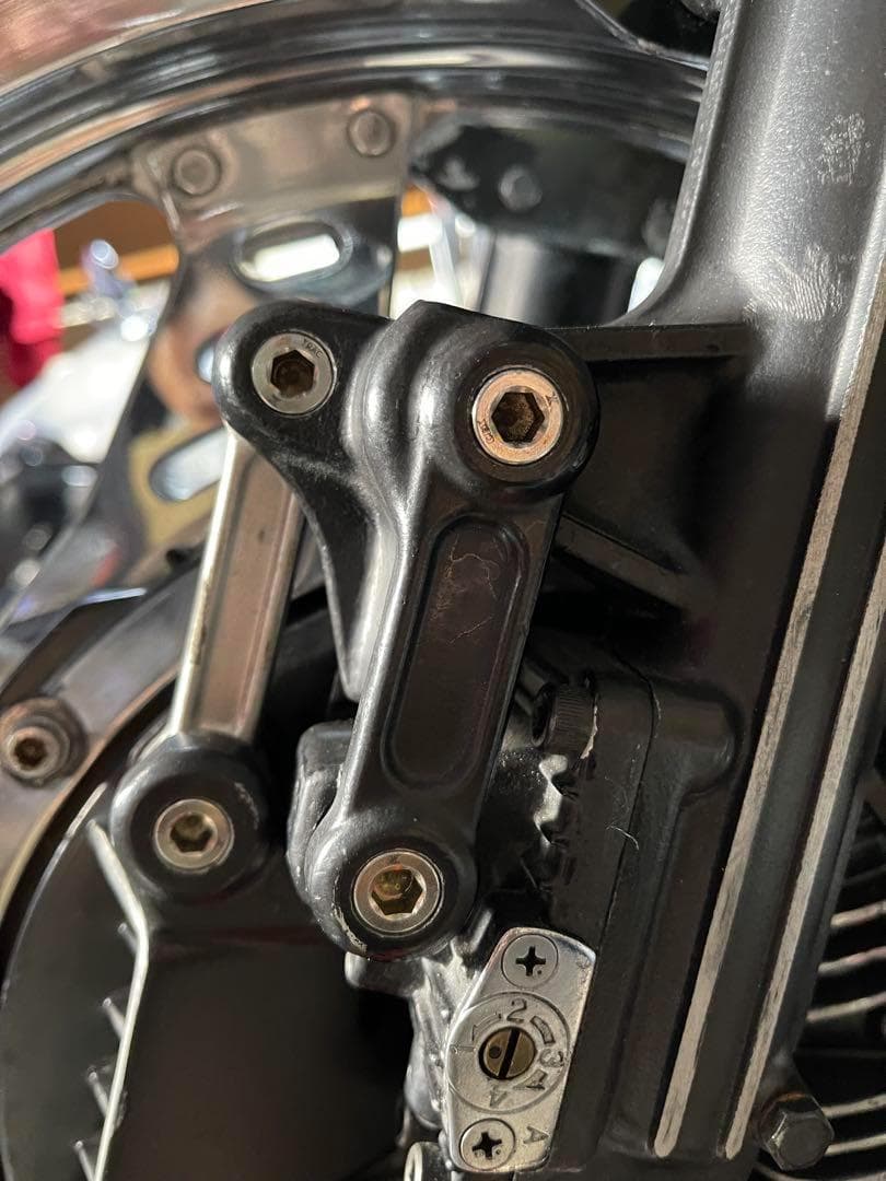 CBX400F CBX550F TRAC 特殊ボルト 4本セット CBX版 AB