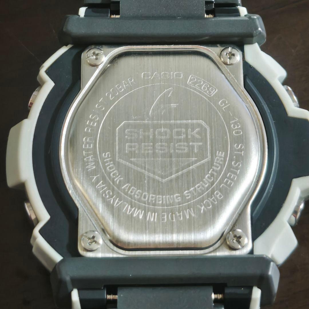 希少・美品 G-SHOCK GL-130 アシンメトリーデザイン 稼働品