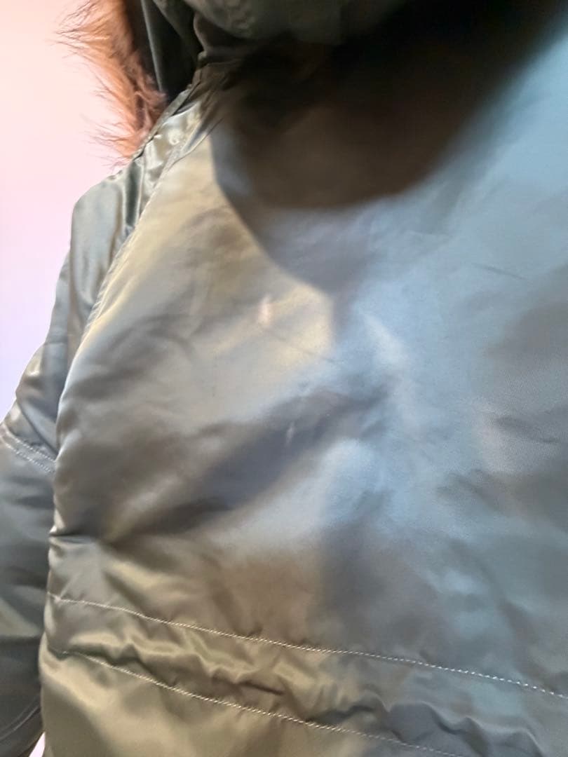 ALPHA INDUSTRIES ミリタリージャケット セージグリーン