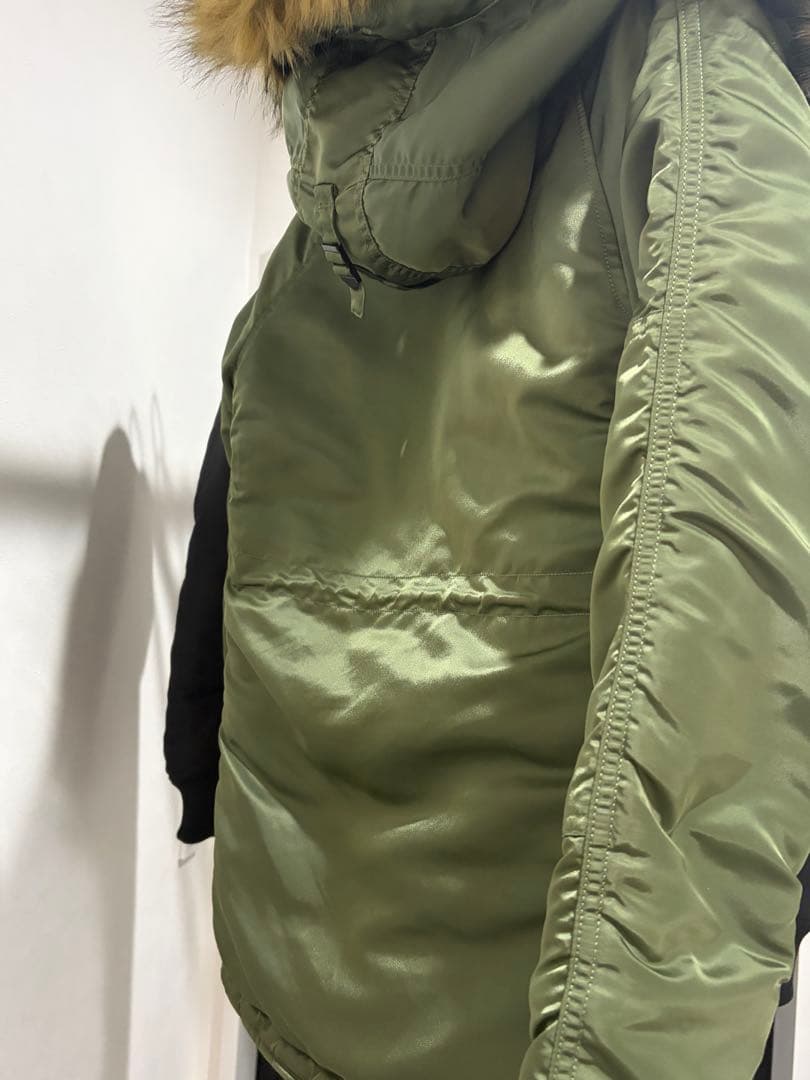 ALPHA INDUSTRIES ミリタリージャケット セージグリーン