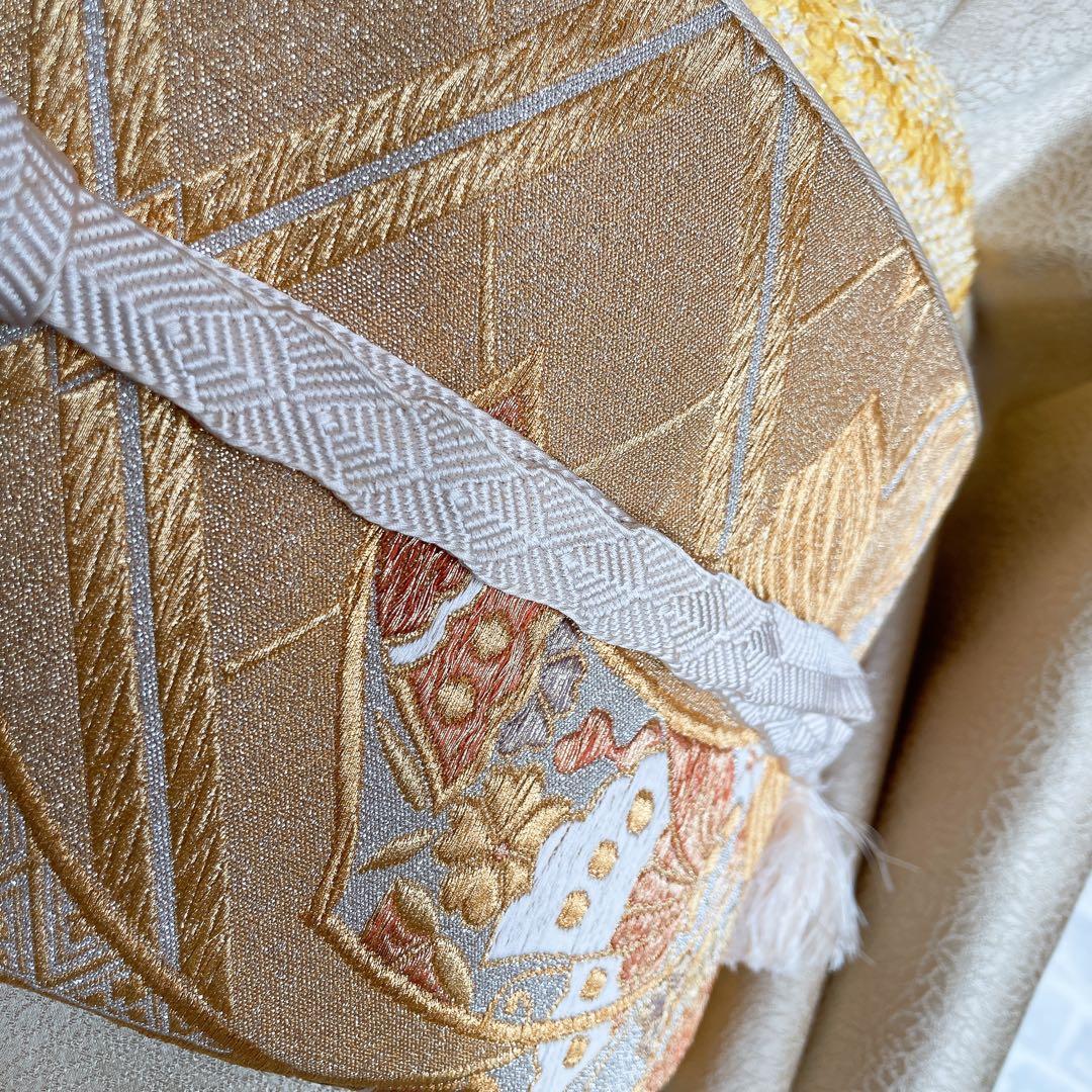 15％OFF SALE中❗️訪問着　フルセット　エ霞　鹿の子絞り　地紋　H5