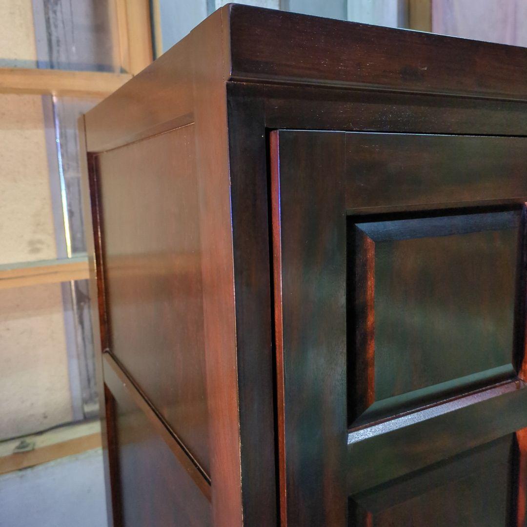 松本民芸家具　DⅡ型　レア　洋服タンス　スリム　無垢　箪笥　ワードローブ　和家具