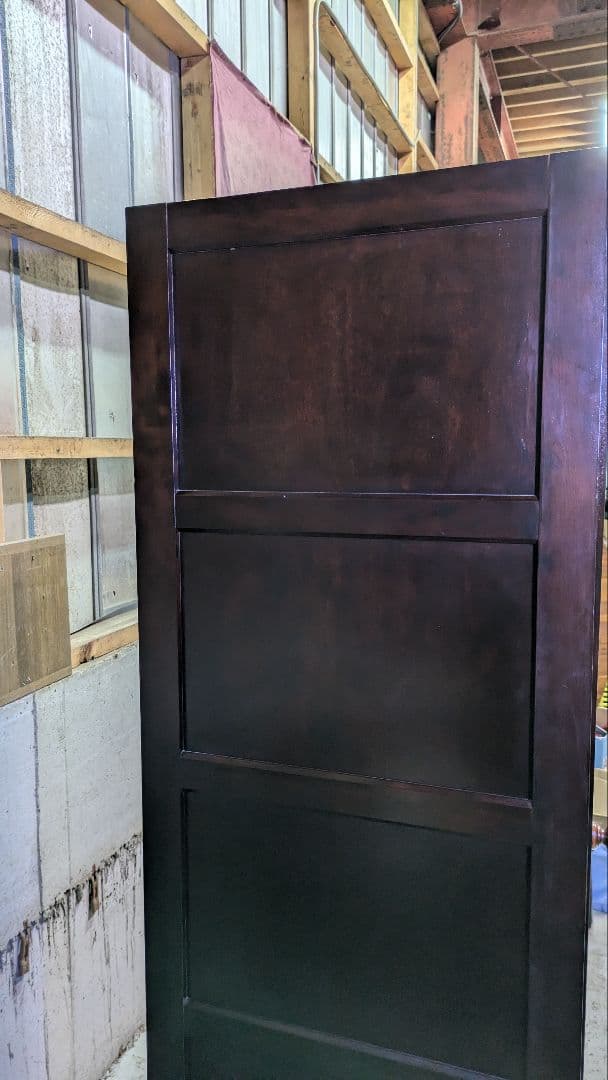 松本民芸家具　DⅡ型　レア　洋服タンス　スリム　無垢　箪笥　ワードローブ　和家具