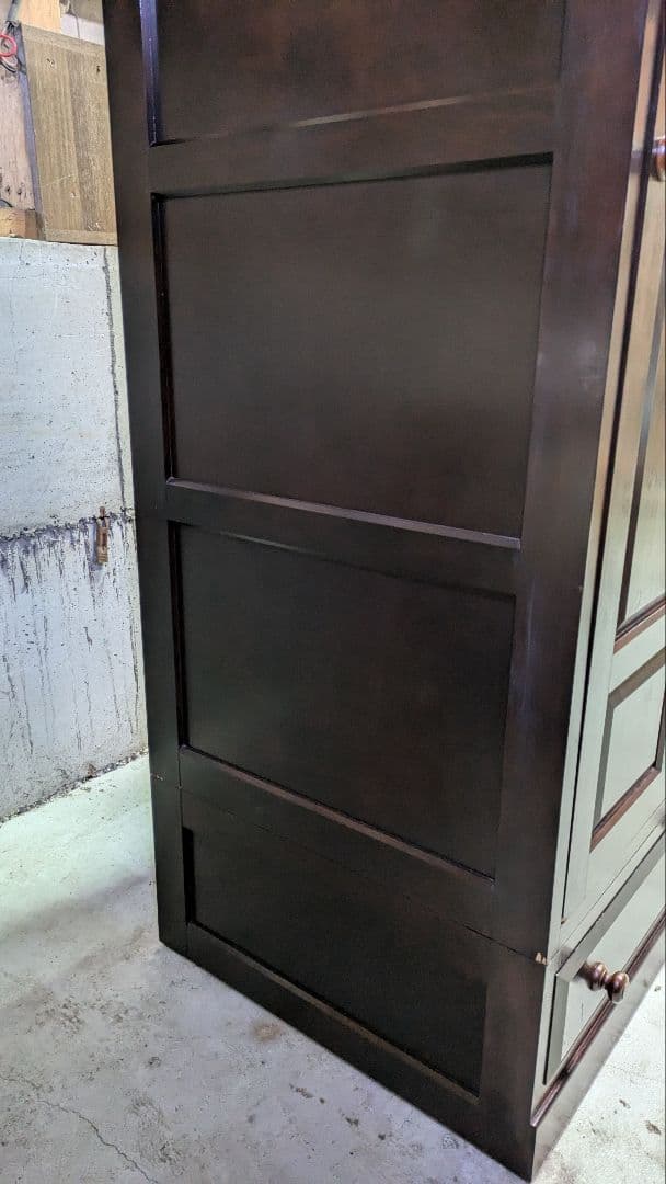 松本民芸家具　DⅡ型　レア　洋服タンス　スリム　無垢　箪笥　ワードローブ　和家具