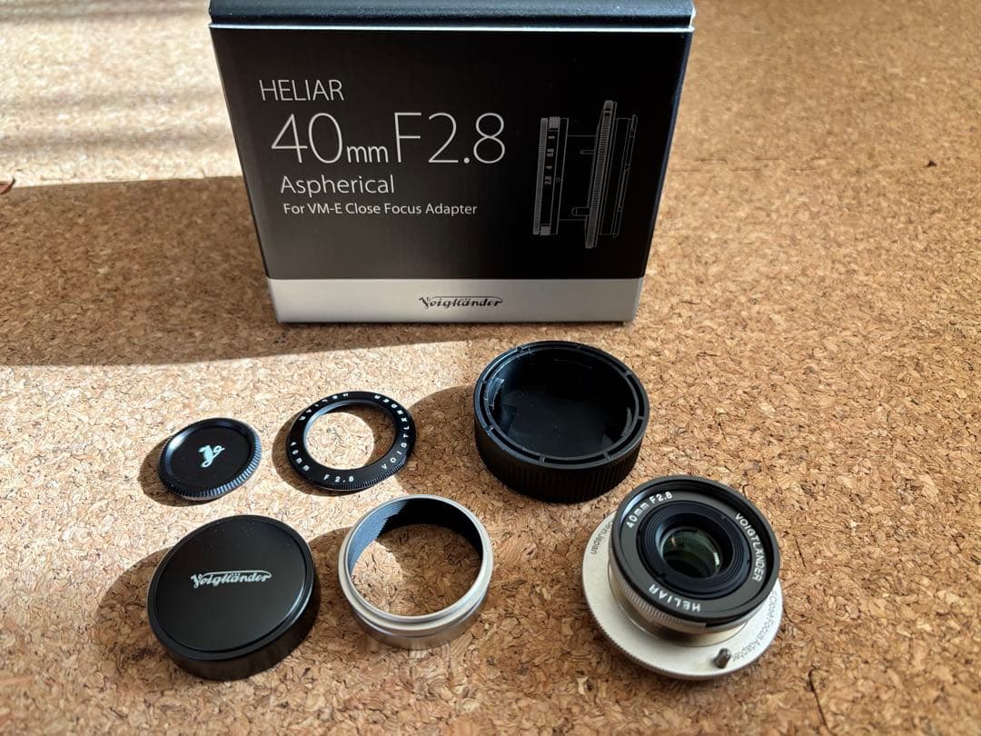 レア！コシナ voigtlander HELIAR 40mm F2.8
