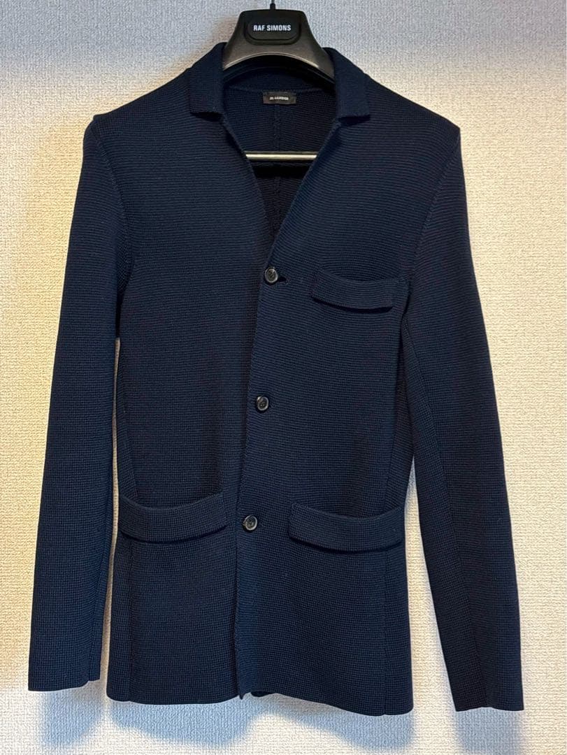 ジルサンダー　JILSANDER ニットジャケット　ミラノリブ