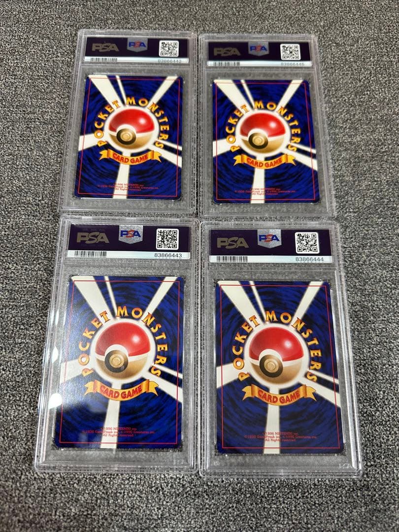 ポケモンカード　わるいシリーズ　4枚セット　psa