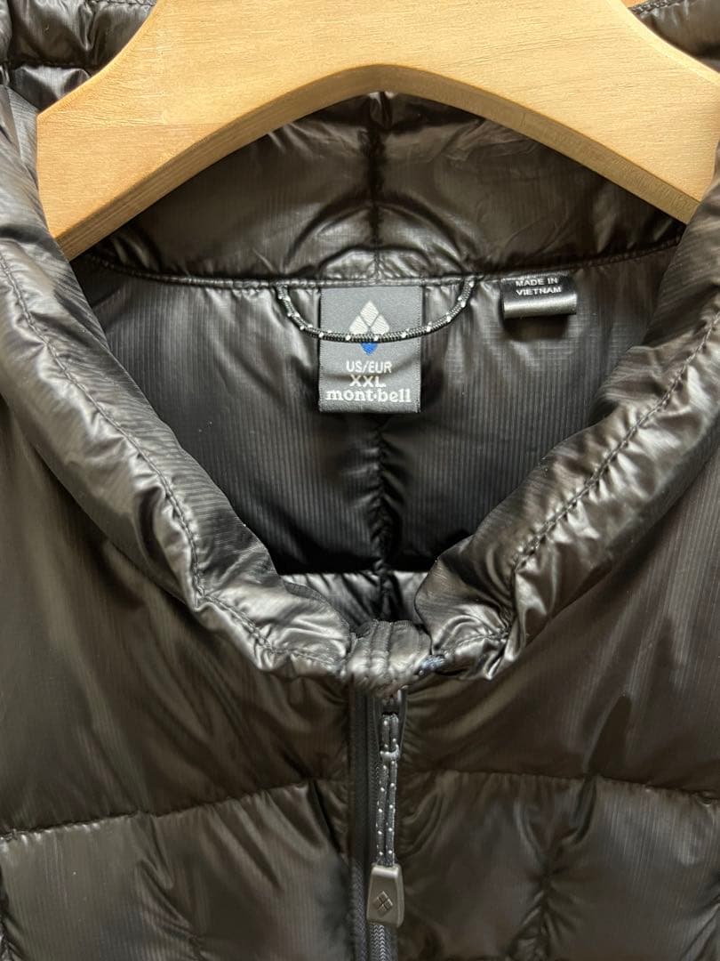 mont-bell US プラズマ 1000 ダウンジャケット　ブラック xxl