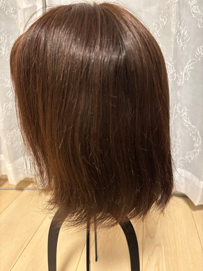 ✴︎百合子ウィッグ　スキンレースタイプ　ナチュラルブラウン レミー人毛100%