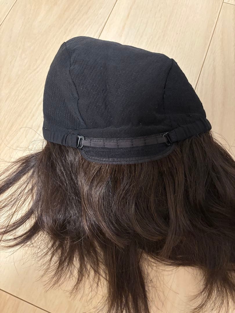 ✴︎百合子ウィッグ　スキンレースタイプ　ナチュラルブラウン レミー人毛100%