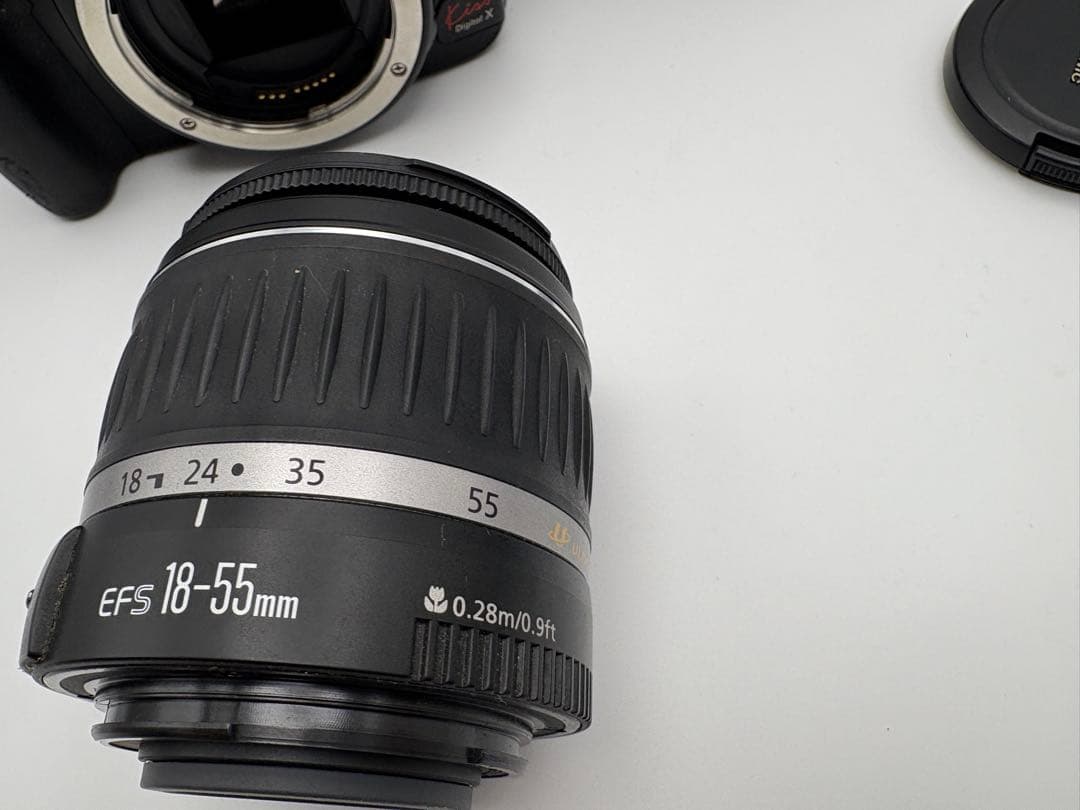 Canon EOS Kiss Digital Xレンズキット 一眼レフカメラ