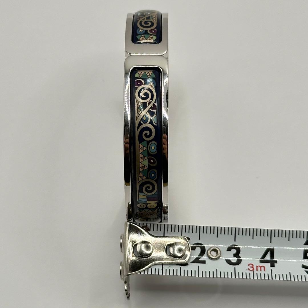 【美品】ミカエラフレイ バングル シルバーカラー