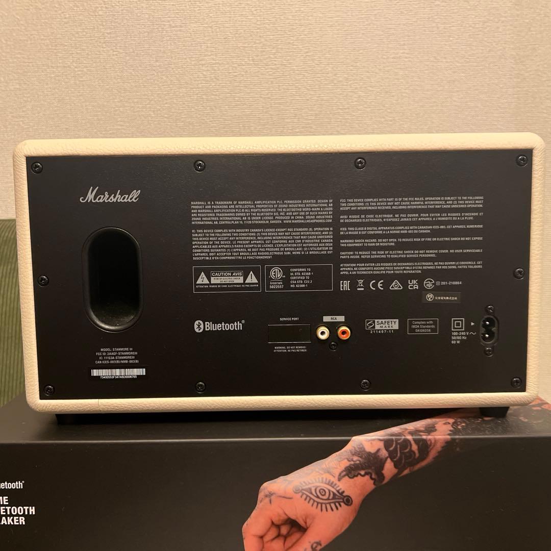 Marshall STANMOREⅢ Bluetooth スピーカー 箱付き