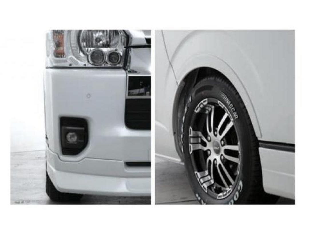 200系ハイエース オーバーフェンダー　ナロー　ワイド　070