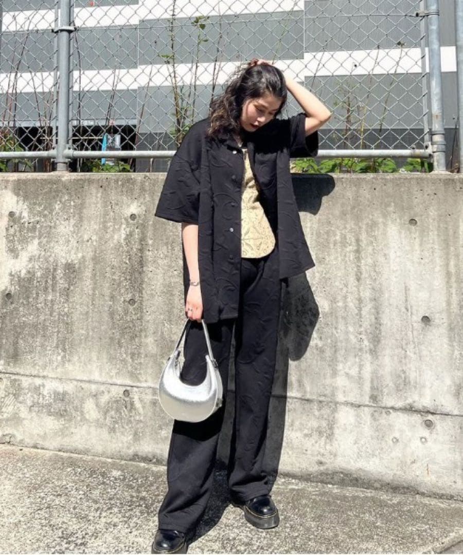 最終値下げ！24年【Ameri】MATELASSE SLIM PANTS パンツ