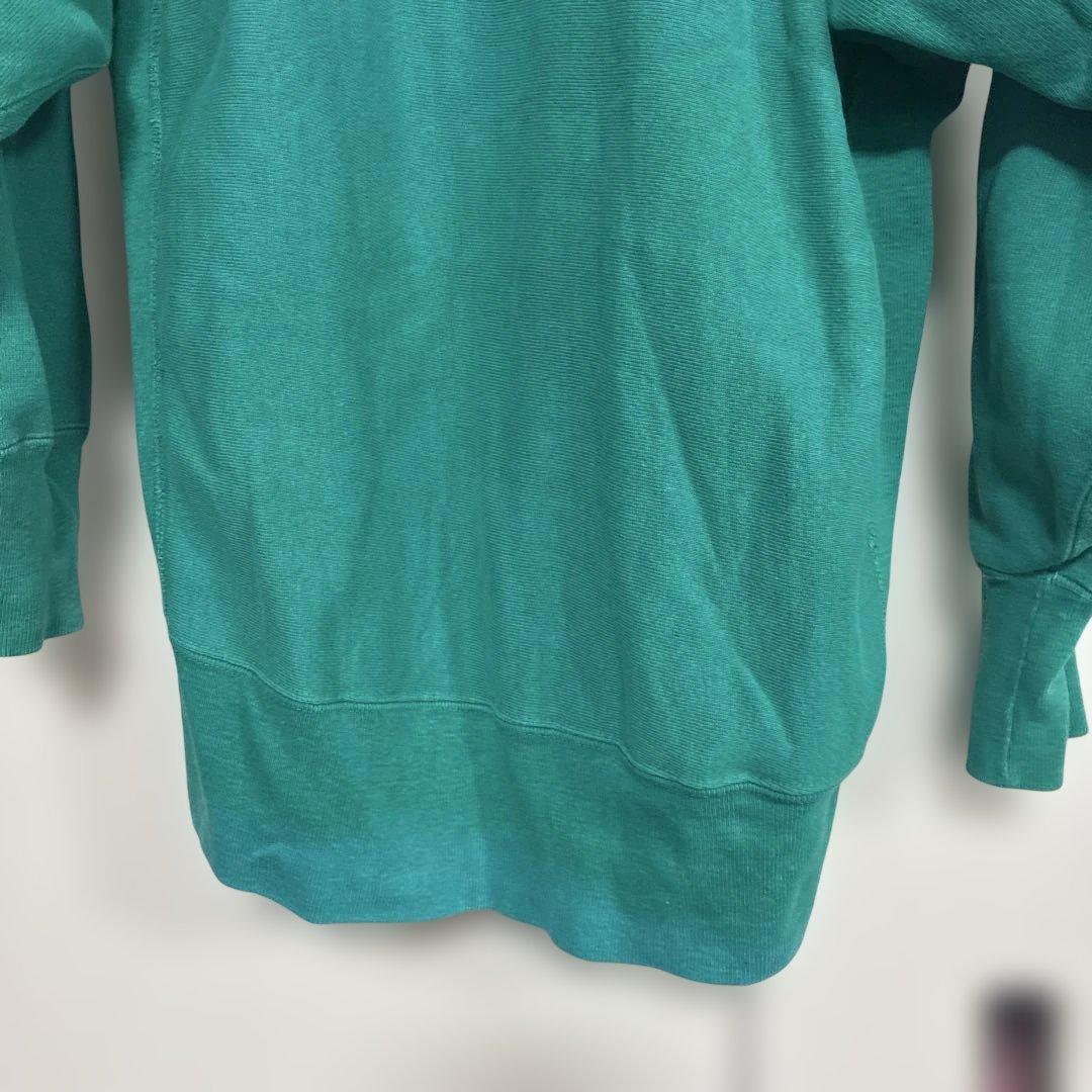 champion リバースウィーブ エメラルド　90s USA製　青目