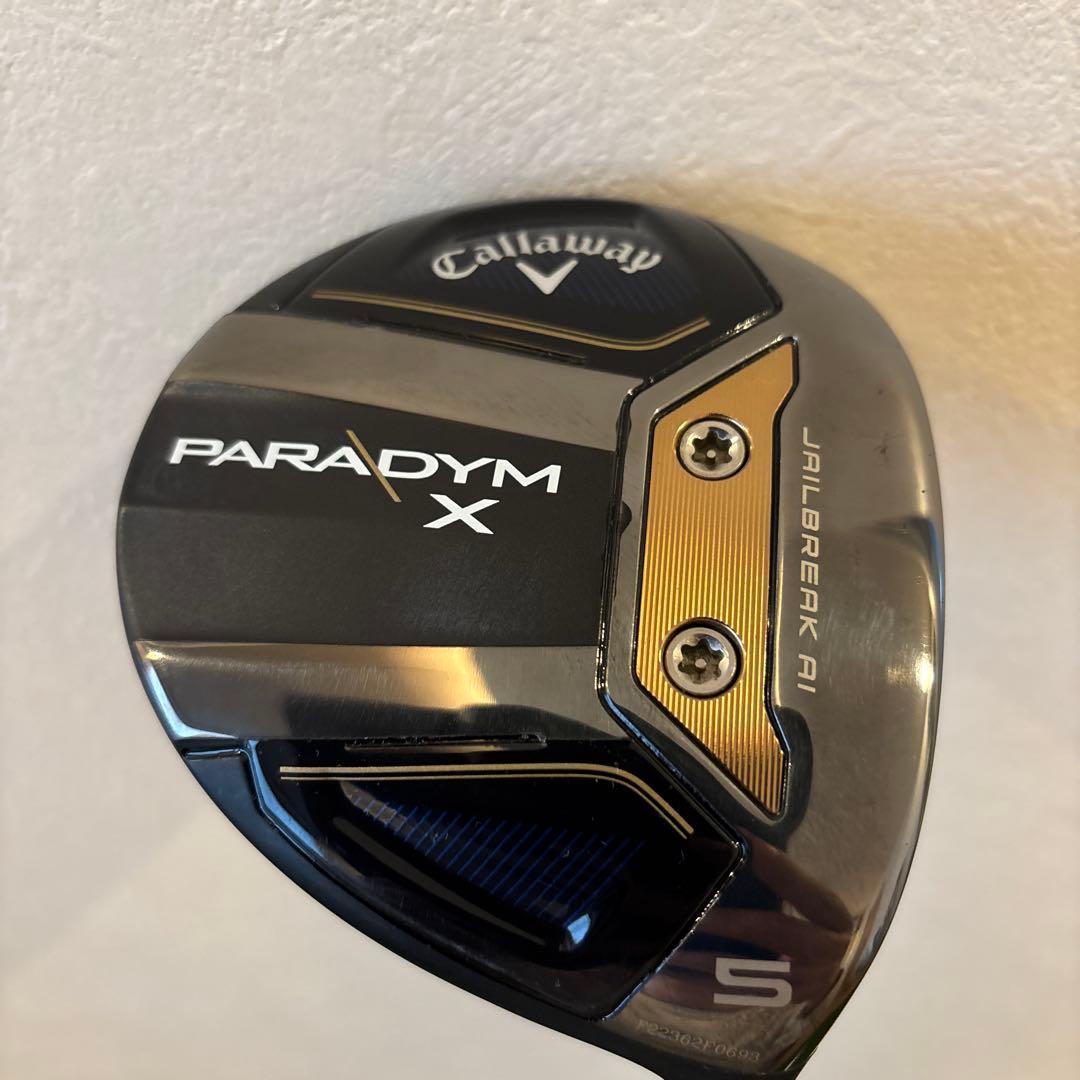 極美品Callaway PARADYM X 5W18° VENTUS 5-S