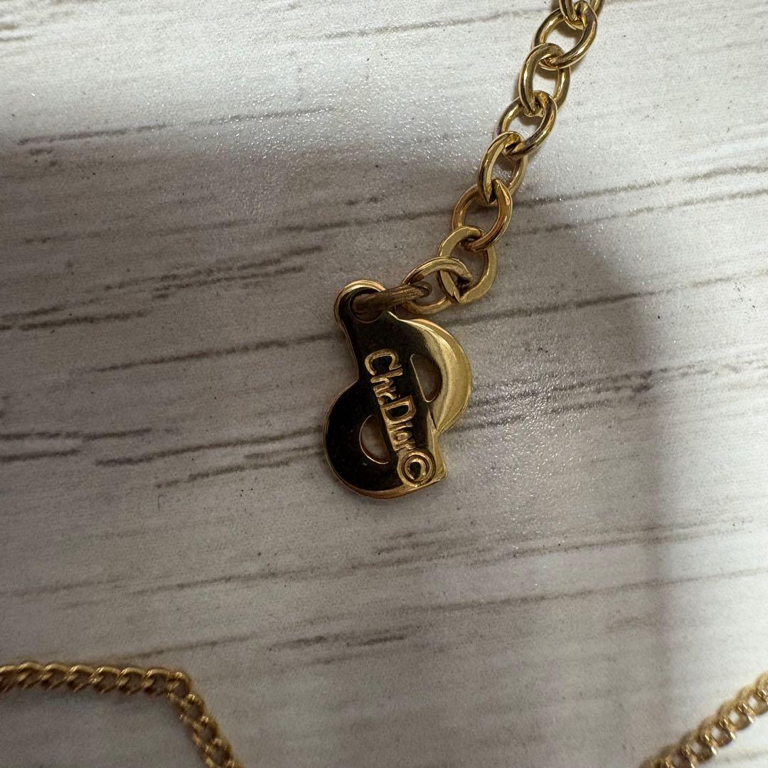 Dior ディオール ロゴ ヴィンテージ ネックレス