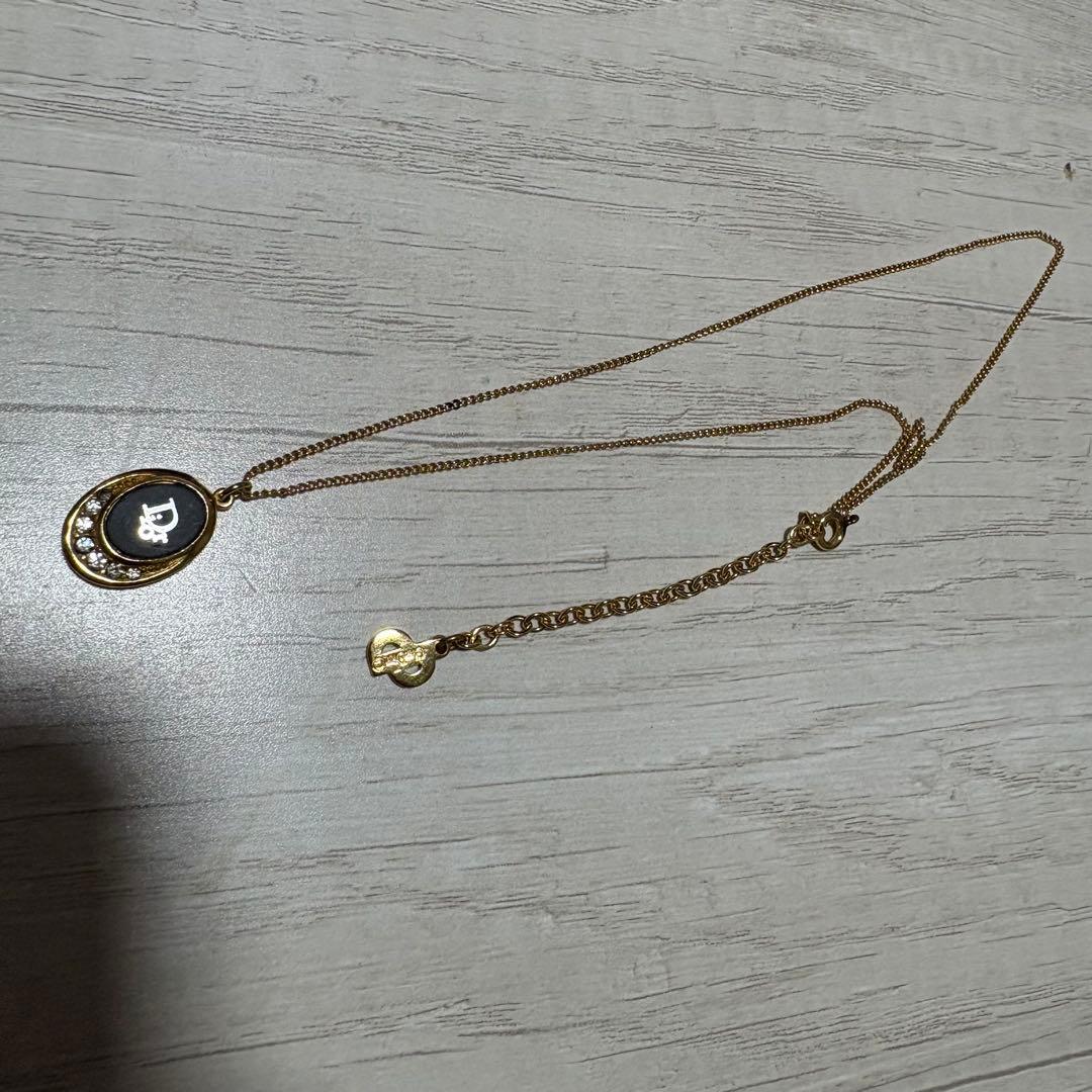 Dior ディオール ロゴ ヴィンテージ ネックレス