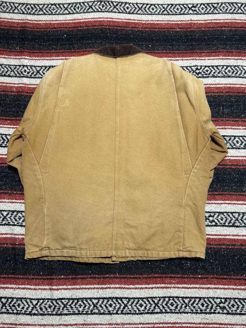 80s　タフダック　usa カバーオール　裏地ブランケット　サンフェード