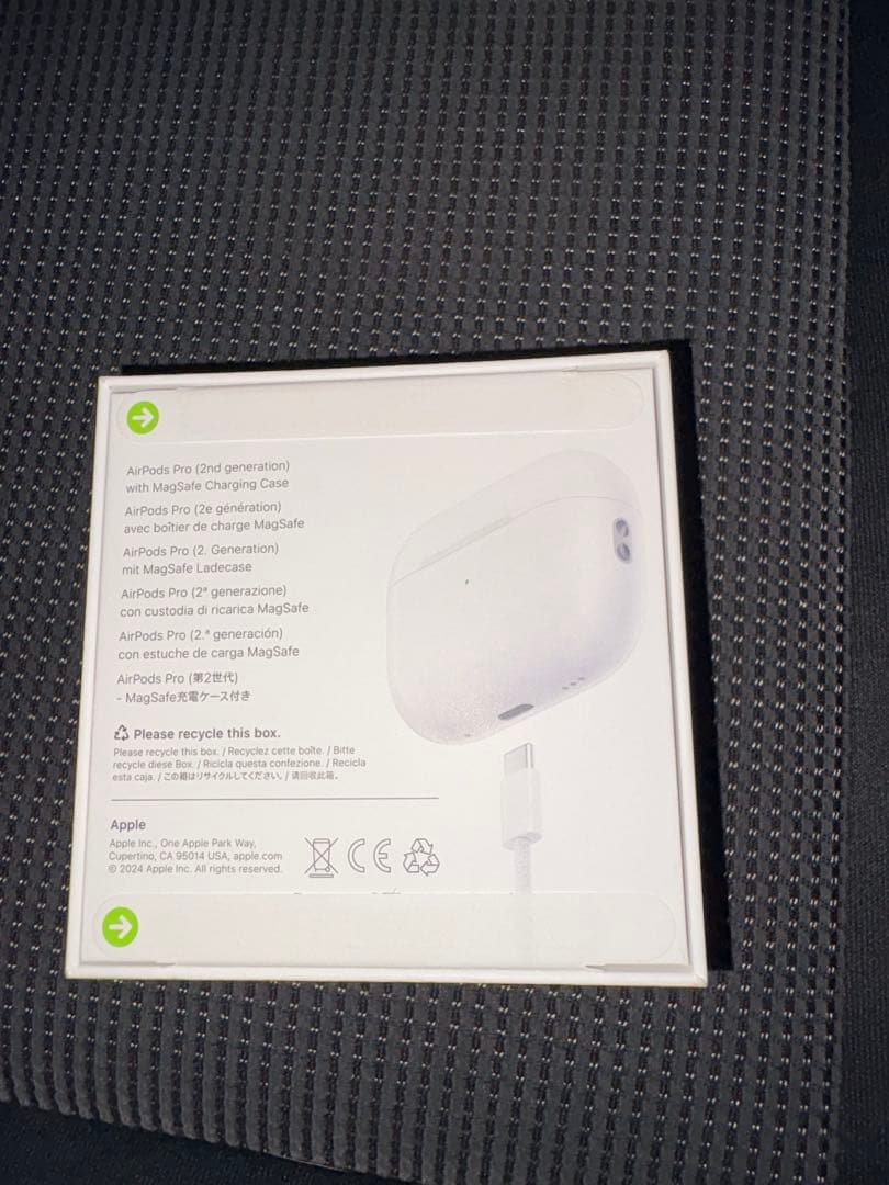 Apple AirPods（第2世代）品番：MTJV3J/A