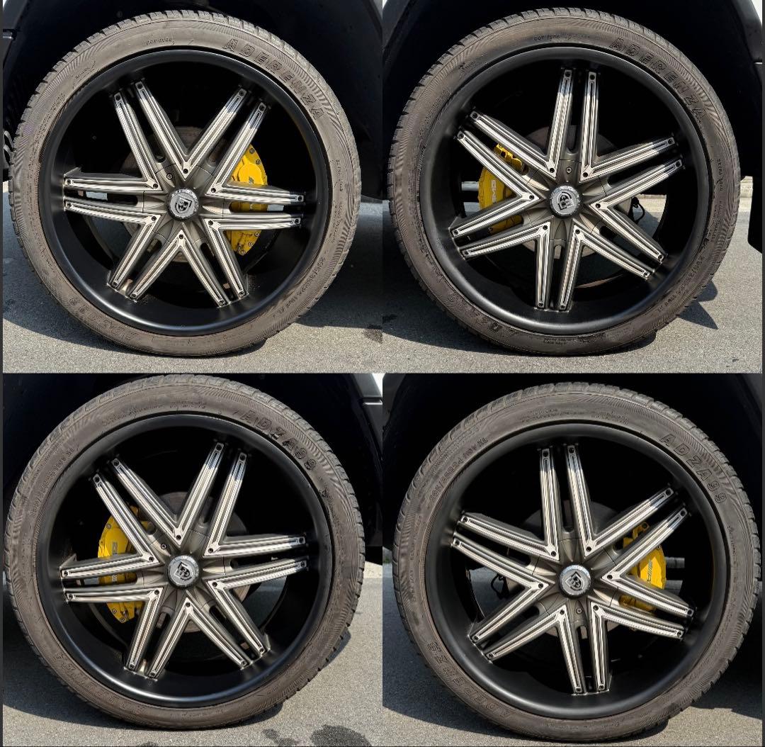 Gクラス W463a 24インチ 10J +15 130 ハブ径84 G350d