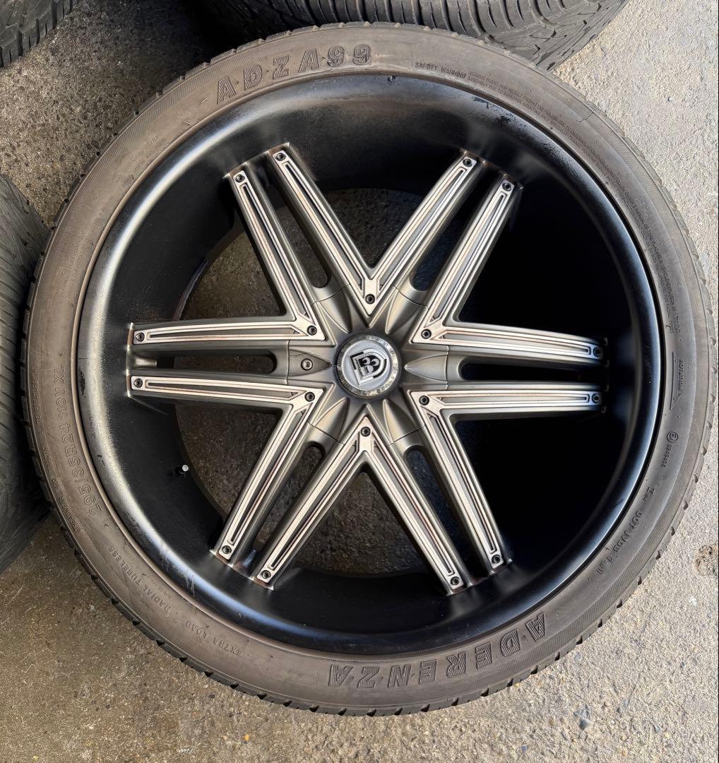 Gクラス W463a 24インチ 10J +15 130 ハブ径84 G350d