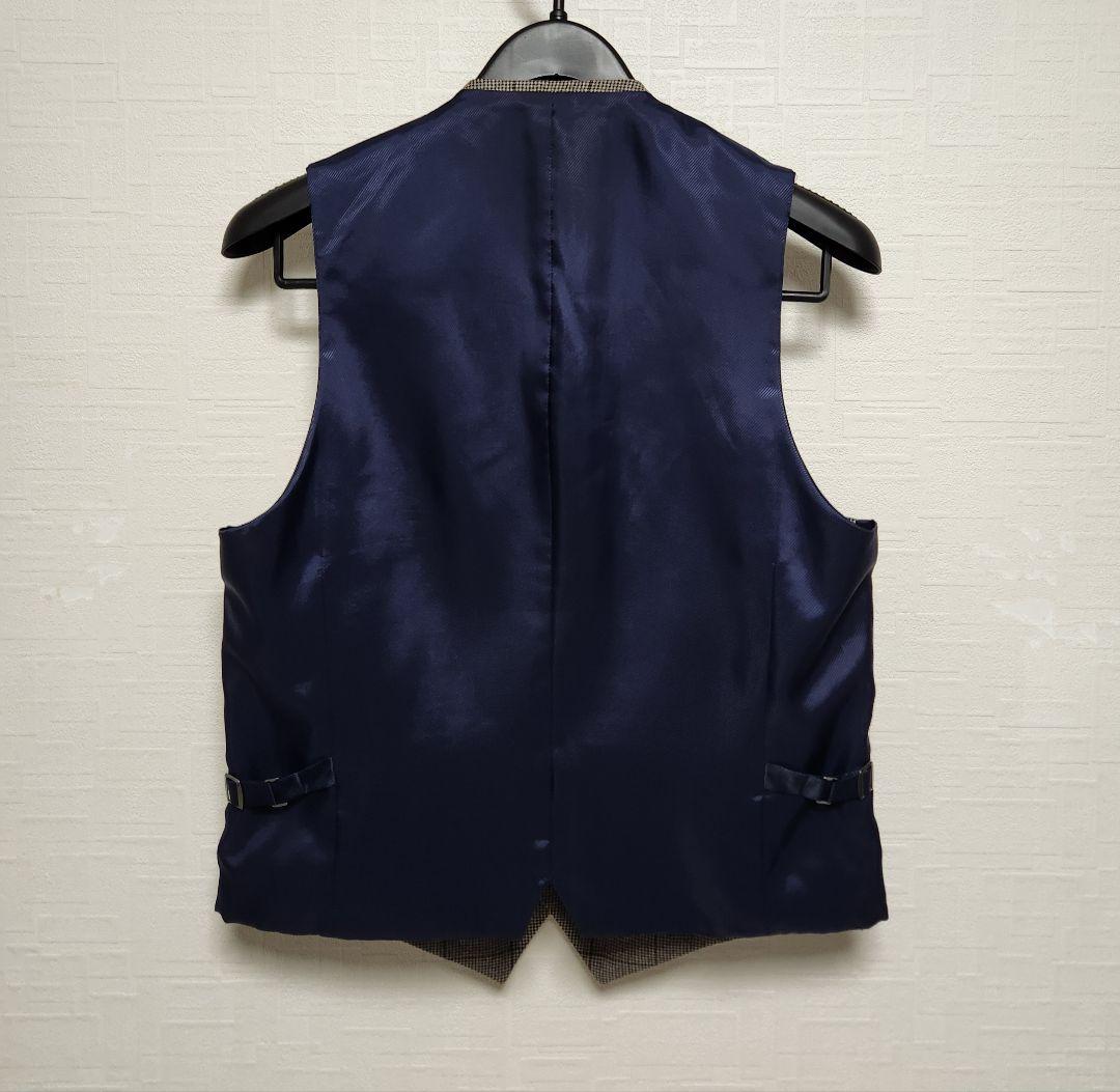 スーツセレクト　×　マルゾット　メンズ　スーツ　スリーピース　リバーシブルベスト