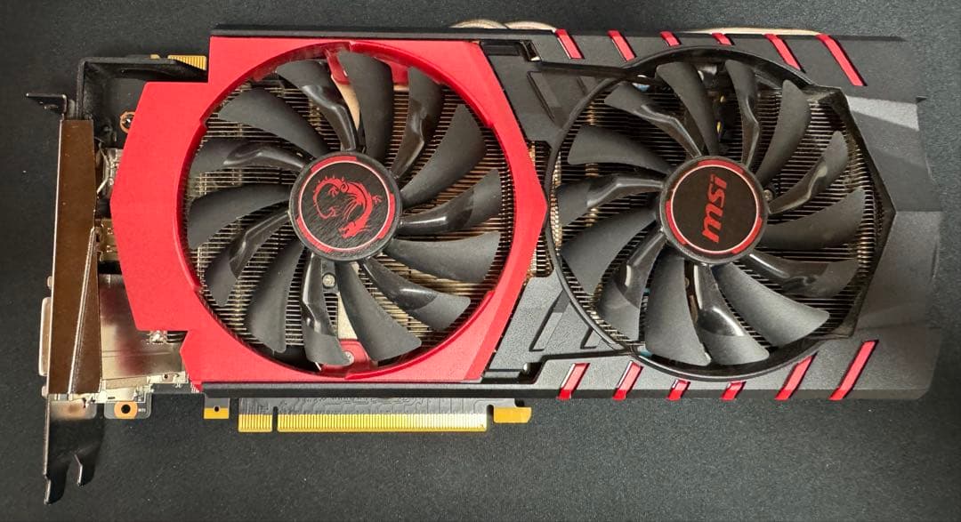 MSI GTX980Ti Gaming 6G グラフィックボード デュアルファン