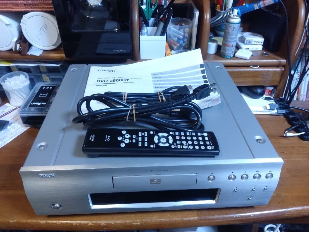 【動作確認済】DENON DVD-2500BT Blu-rayトランスポーター