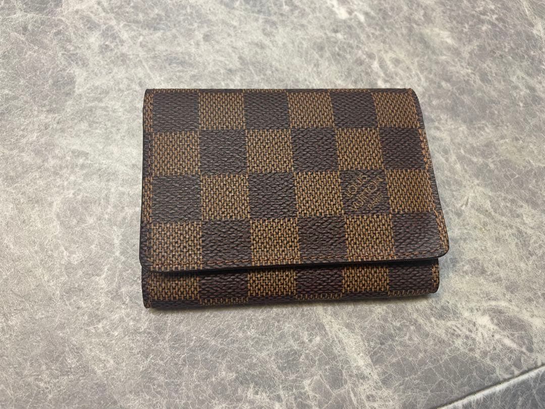 【新品、未使用品】LOUIS VUITTONダミエ 名刺入れ