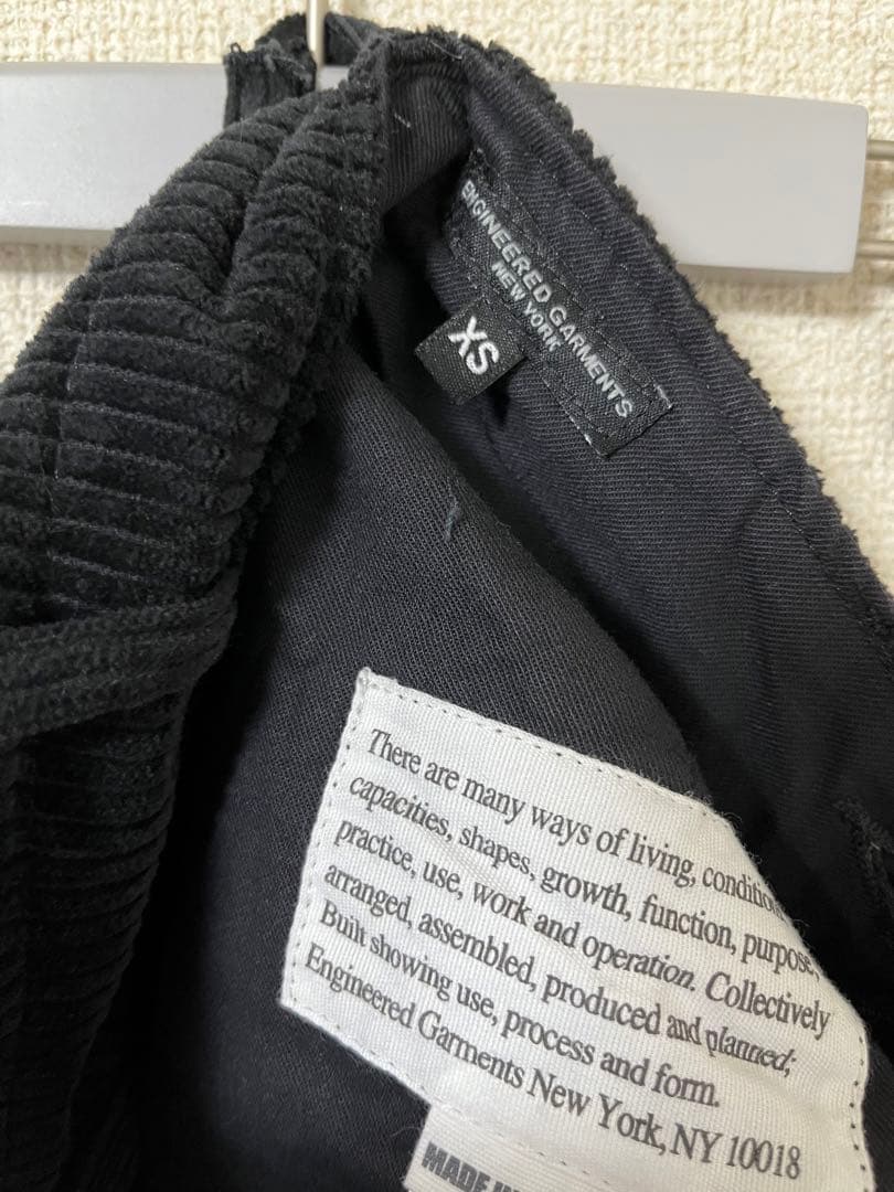 即完売 エンジニアードガーメンツ　コーデュロイパッチワークパンツ