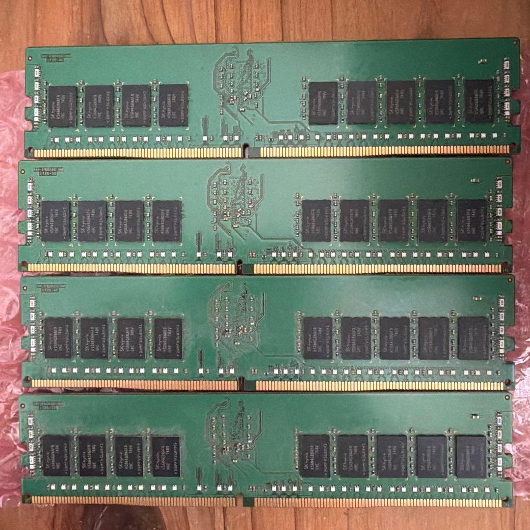 【4枚セット】SK Hynix 8GB PC4-2400T