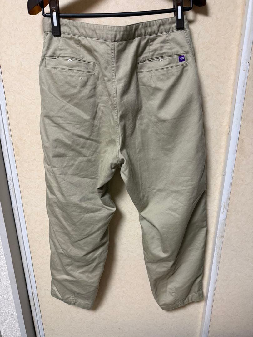 【美品】ノースフェイスパープルレーベルクールマックスチノパンツN24FC011