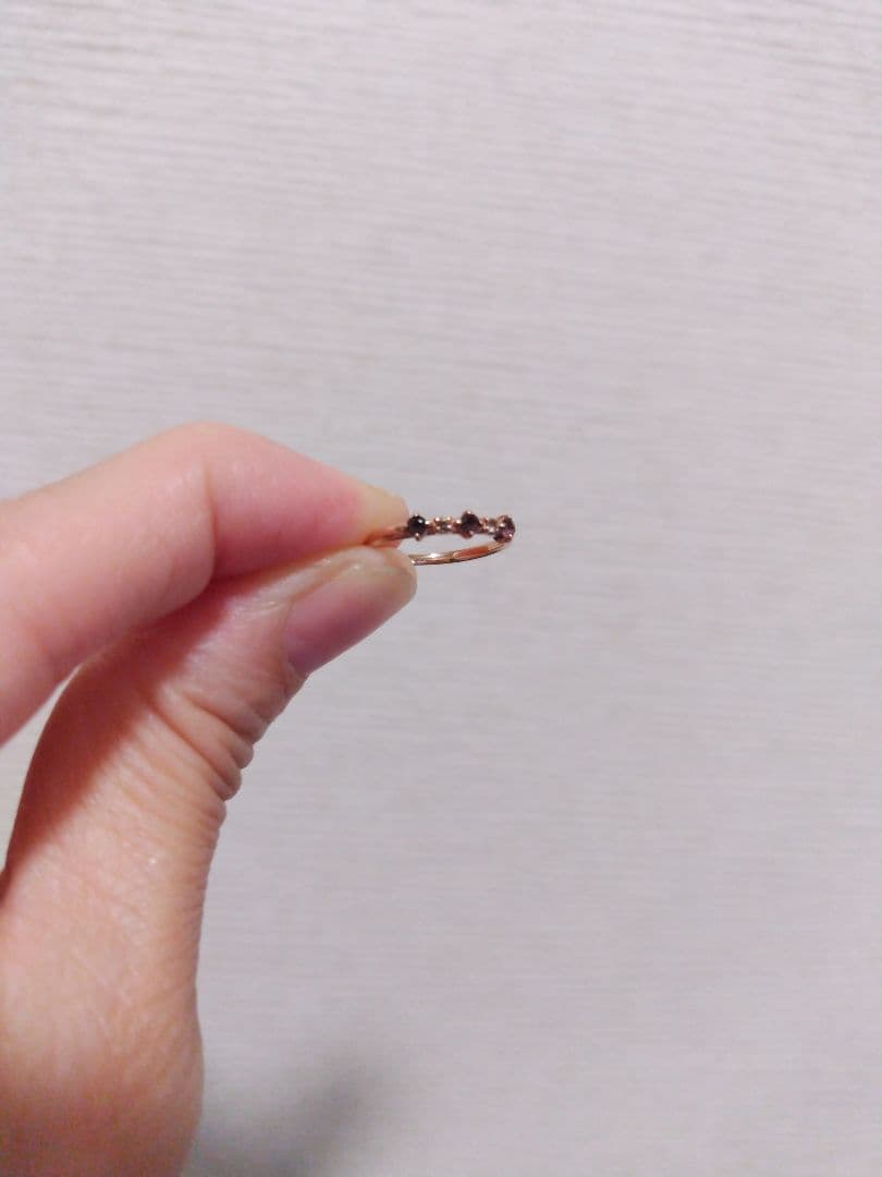 アメジスト ピンキーリング