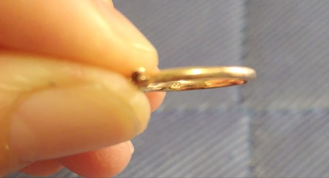 アメジスト ピンキーリング