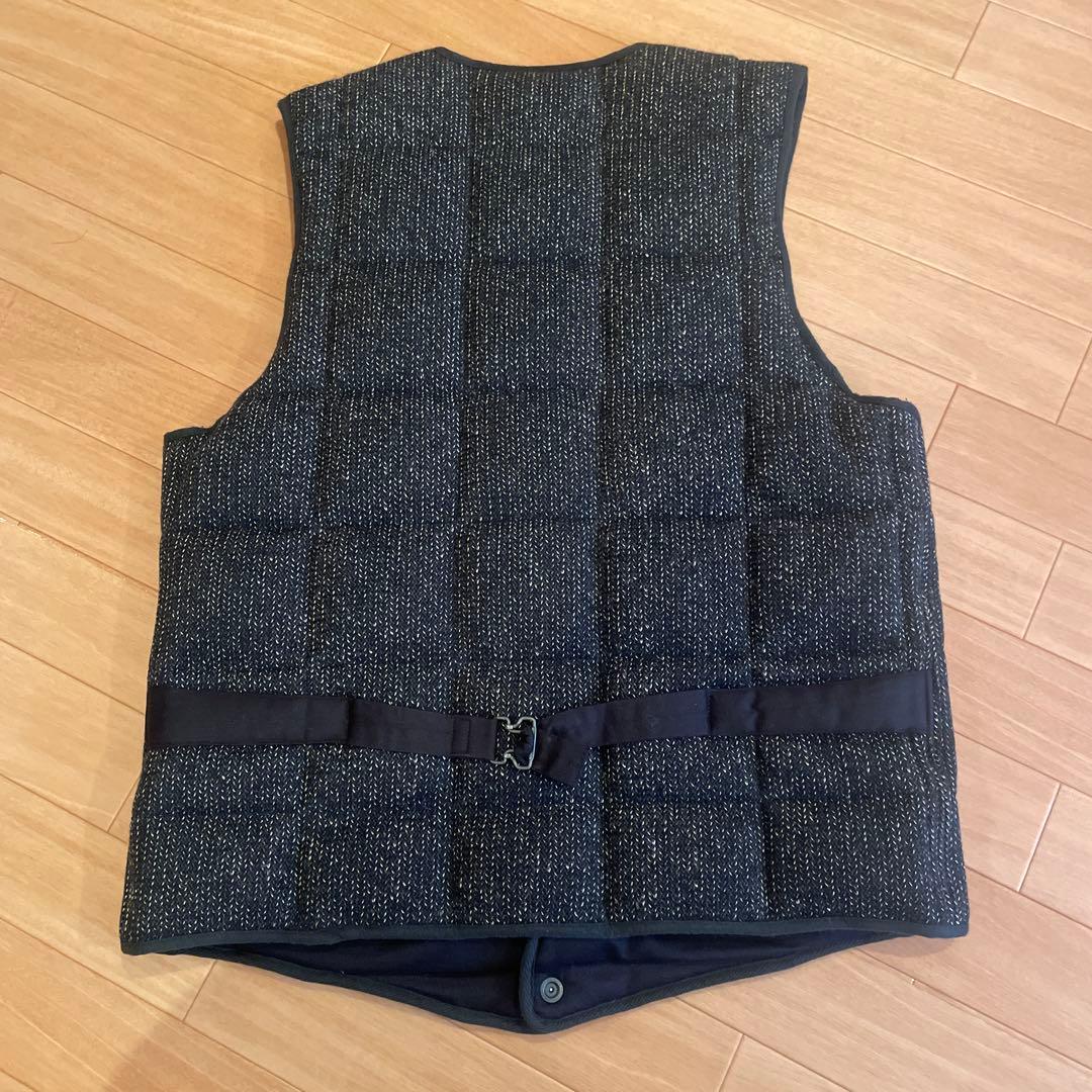 BROWN'S BEACH JACKETブラウンズビーチ　ベスト　ごま塩