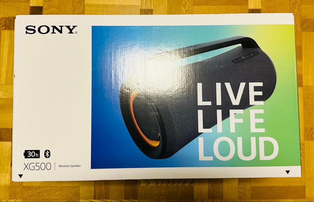 【新品】 SONY 重低音スピーカー SRS-XG500 防水防塵IP66