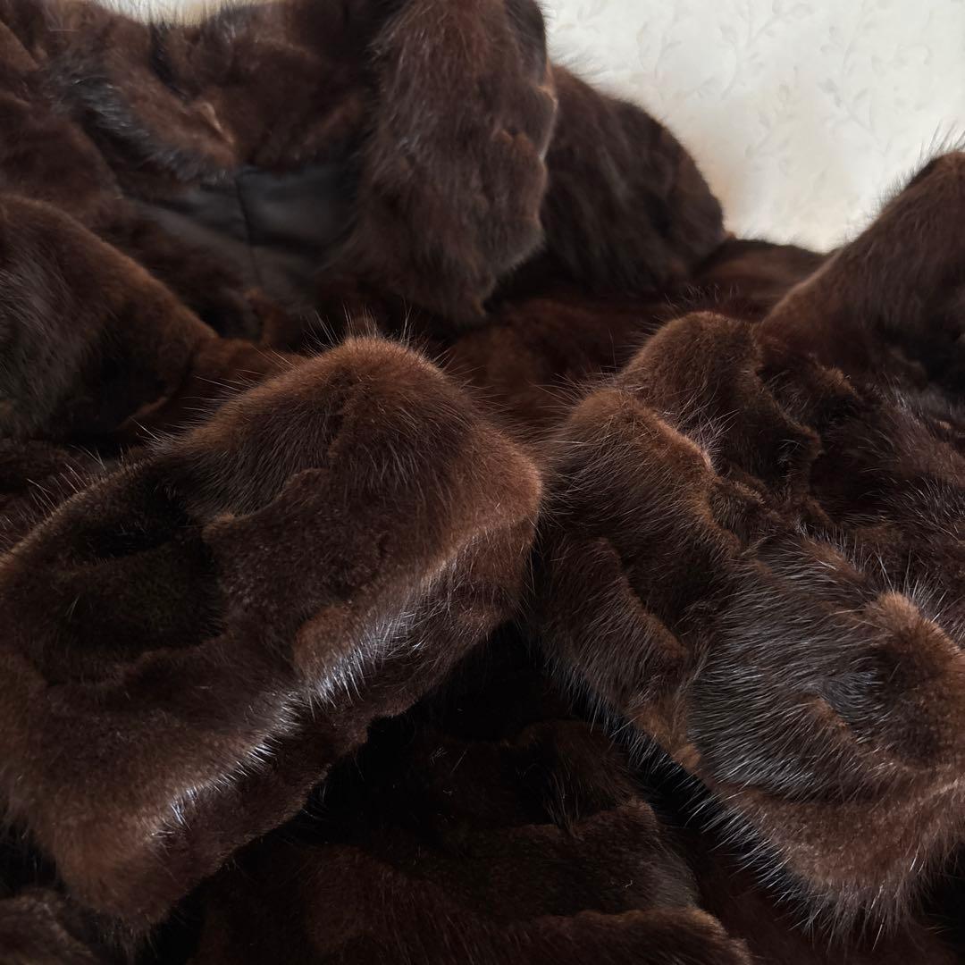 ◆BEATING HEART◆デンマーク製ミンク使用 ミンクファーショートコート