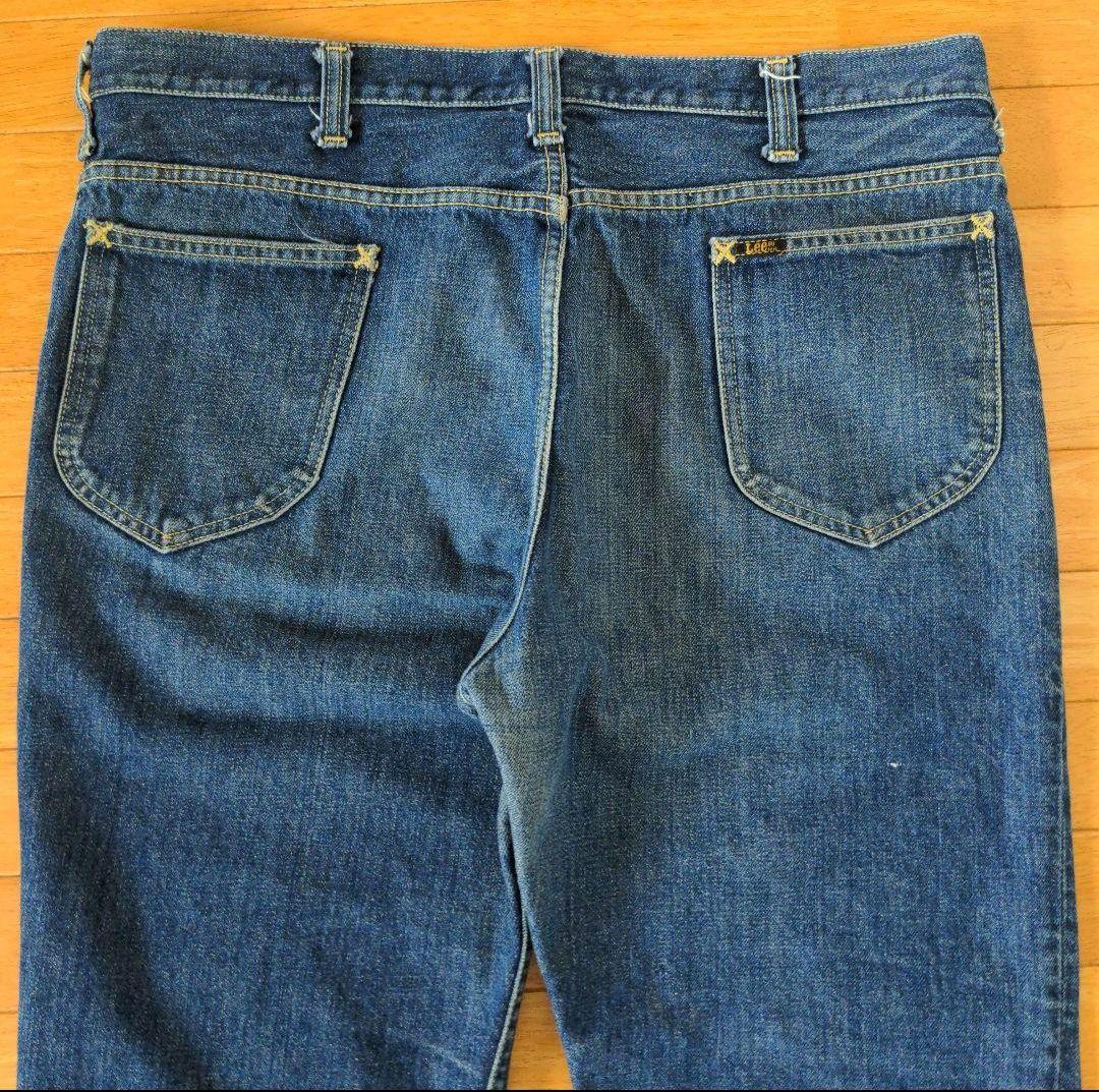 60s 70's Lee leens デニムパンツ 42TALON USA製