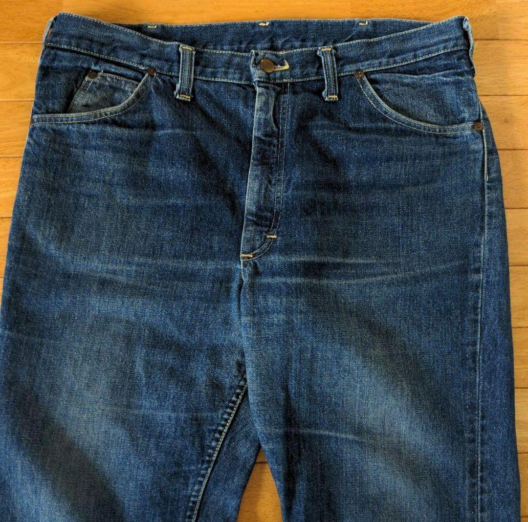 60s 70's Lee leens デニムパンツ 42TALON USA製