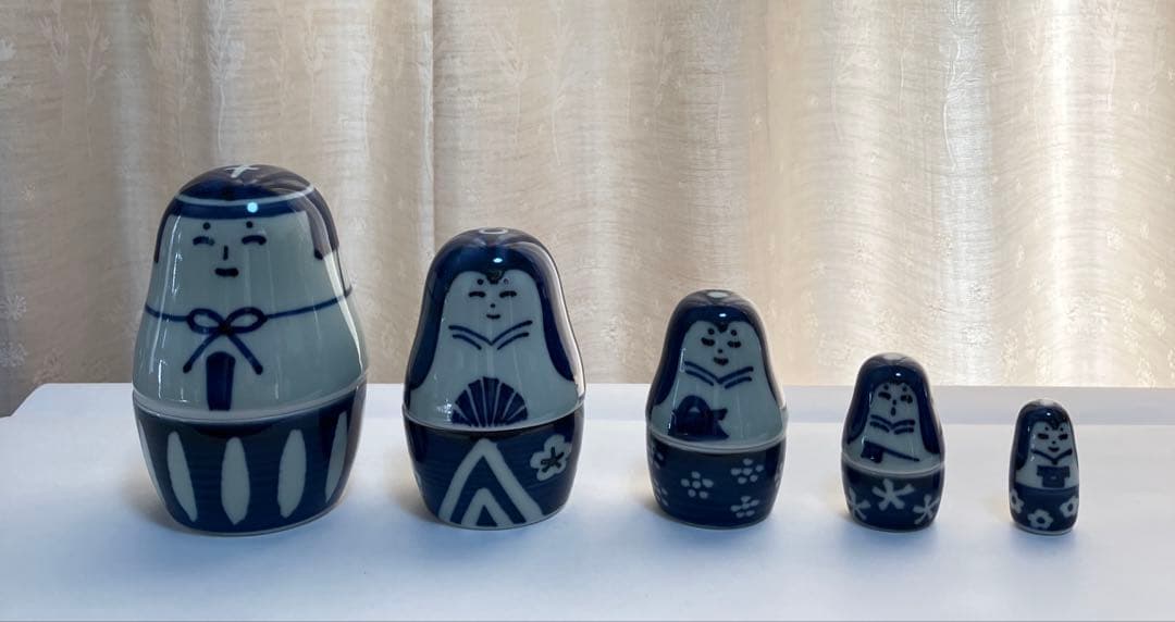 マトリョー雛　お雛様　雛人形　陶磁器