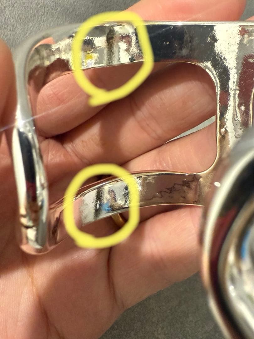 todayful(トゥディフル)/シルバーバングル/カーヴィーラインカフ