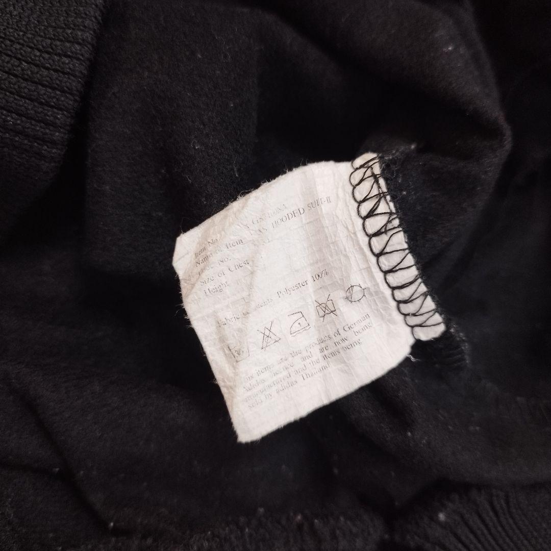 オールドアディダス 90s ジャージ ハイネック トラックジャケット 赤黒 古着